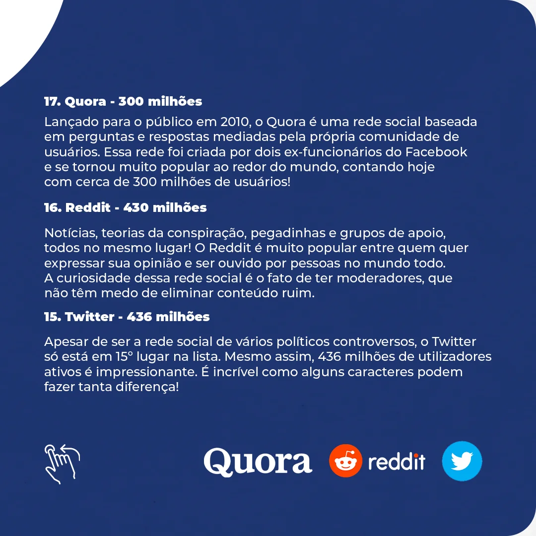 Qual é a origem dos nomes das redes sociais? - Quora