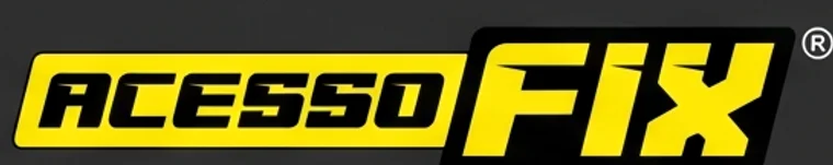 Versão horizontal alternativa do logotipo da Acessofix