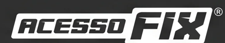 Versão monocromática do logotipo da Acessofix