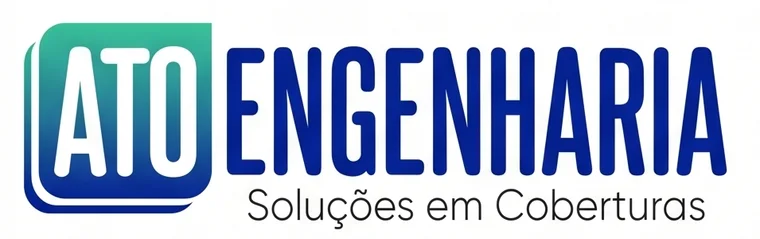 Logotipo da ATO Engenharia criado pela Agência Aba
