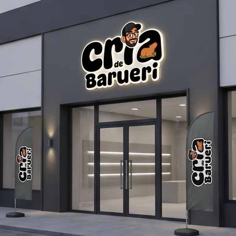 Fachada da loja da Cria de Barueri