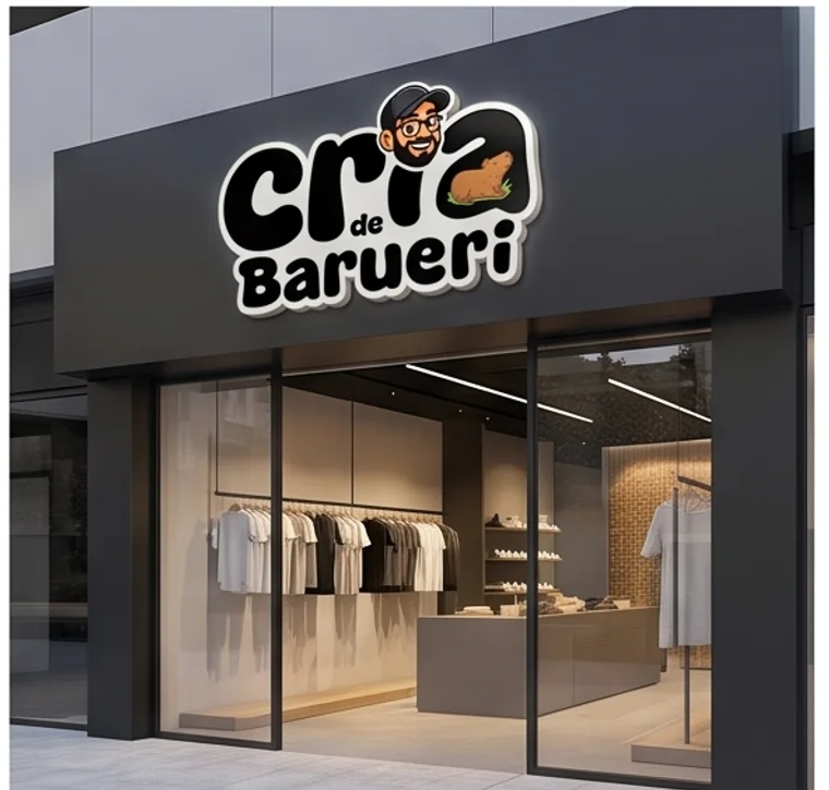 Fachada da loja da Cria de Barueri