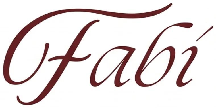 Assinatura manuscrita Fabí, da marca Fabí Fonz