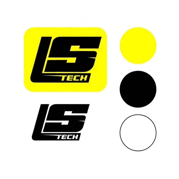 Variações e paleta de cores da LS Tech